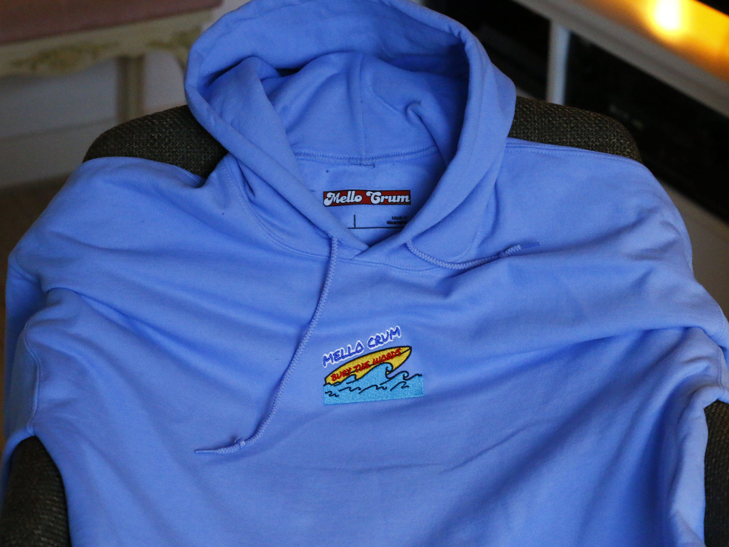 a) Bury The Words - Hoodie (embroidered)