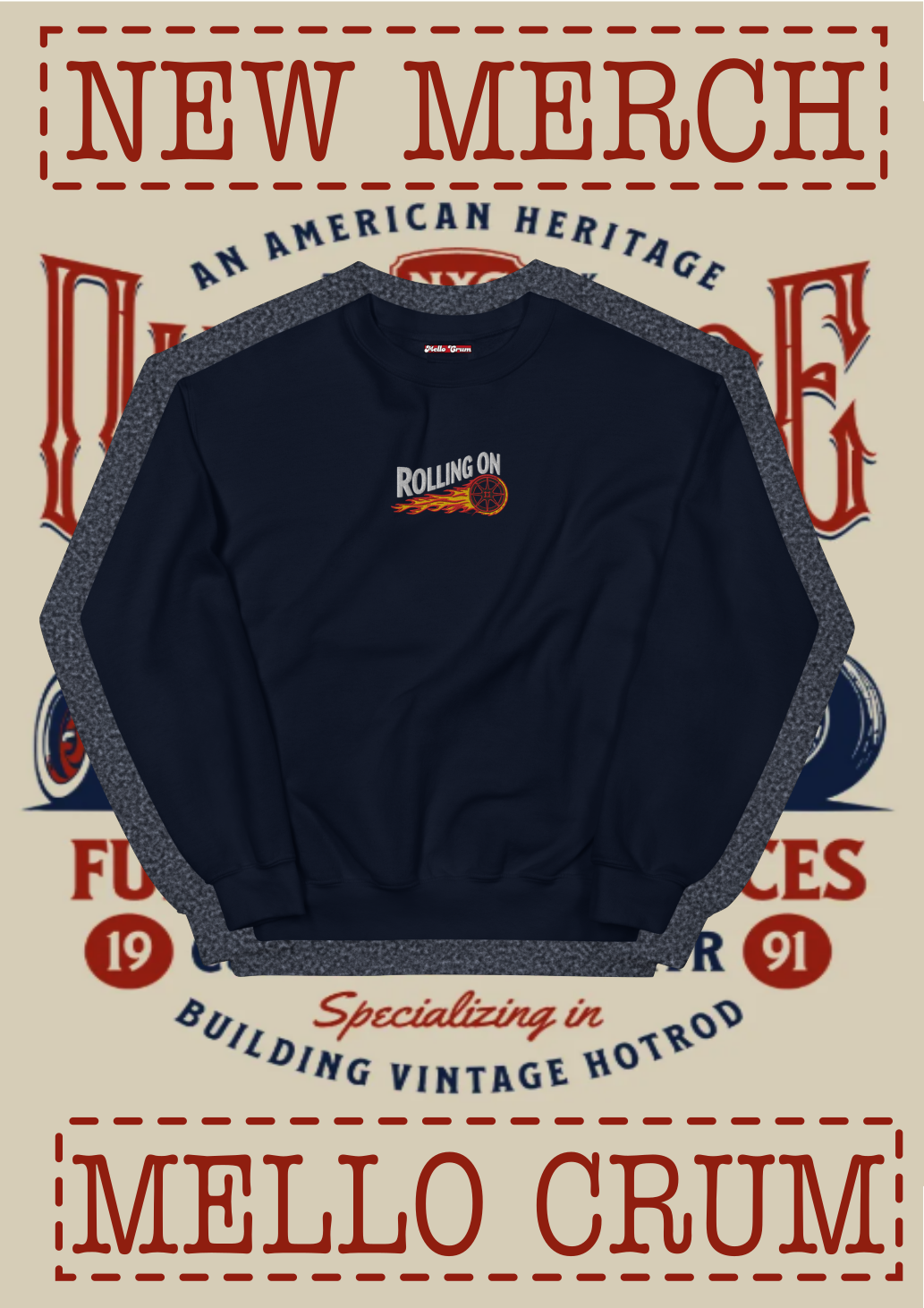 a) Rolling On - Sweater