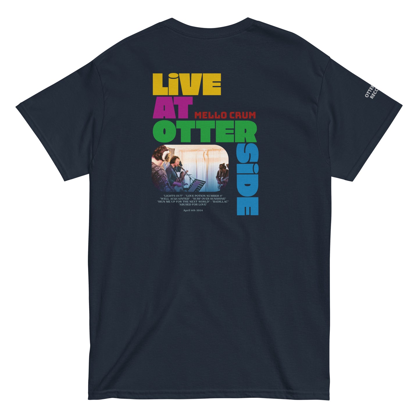 Live at Otterside Records - Tee (navy)